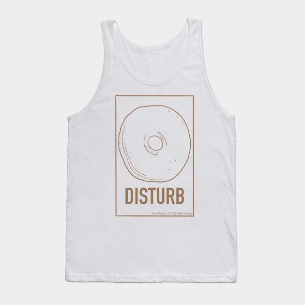 Donut Disturb Tank Top by MorvernDesigns